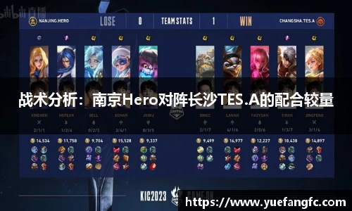 战术分析：南京Hero对阵长沙TES.A的配合较量